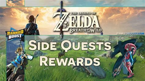breath of the wild side quests|List of Side Quests .